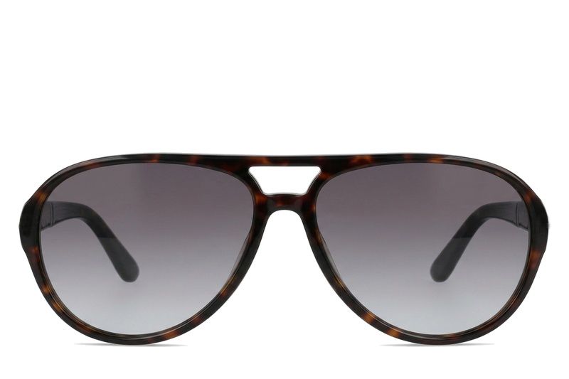 Aviator Tortoiseshell Plastic Sunglasses #BS225-0010