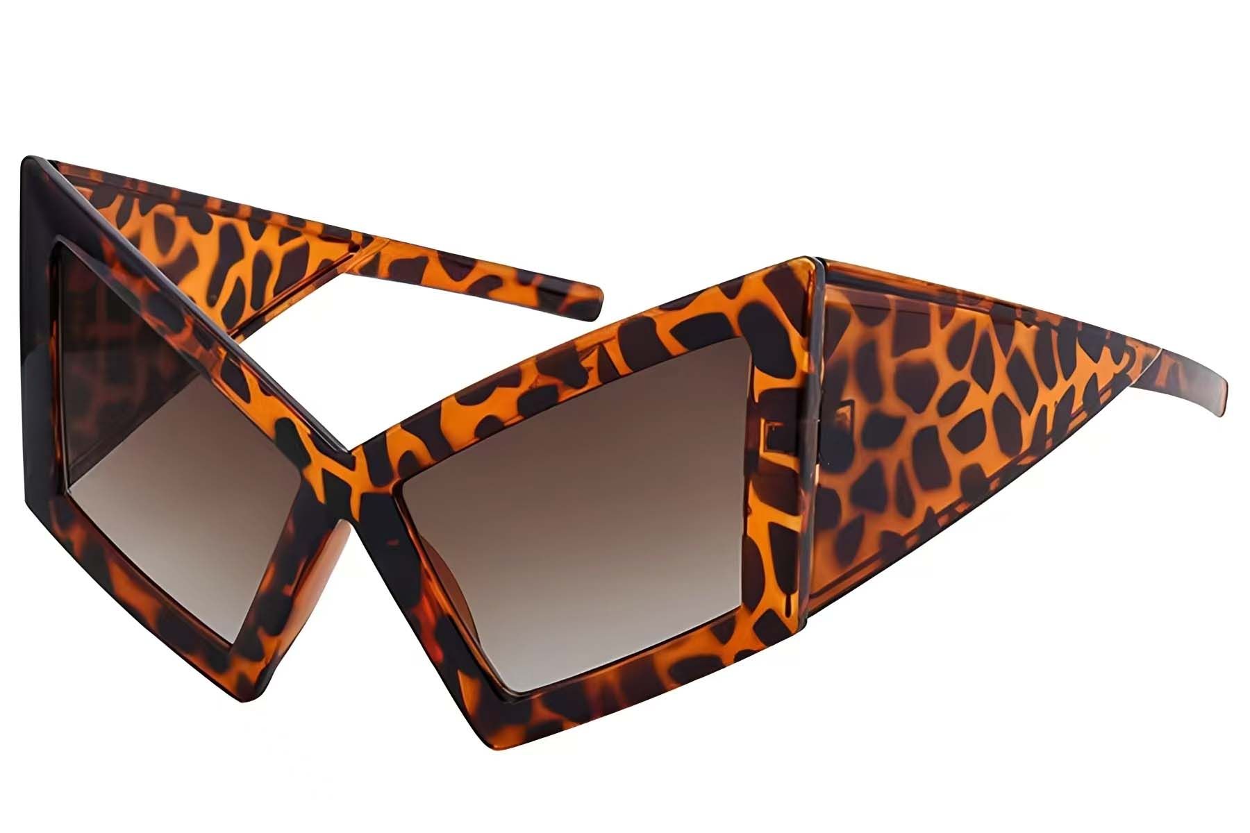 Butterfly Tortoiseshell Plastic Sunglasses #BS225-0020