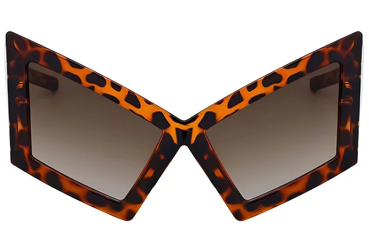 Butterfly Tortoiseshell Plastic Sunglasses #BS225-0020
