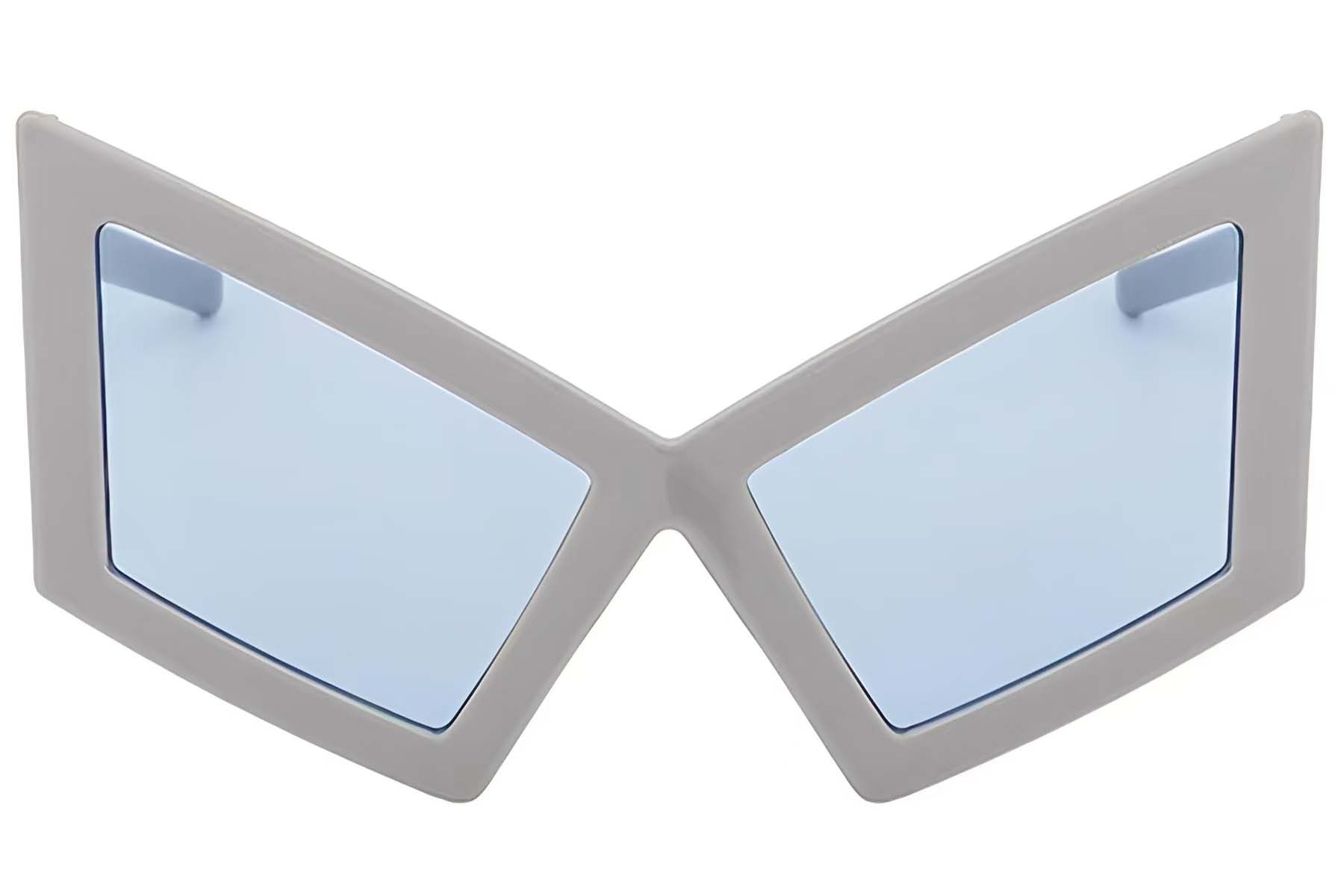 Butterfly Grey Plastic Sunglasses #BS225-0023