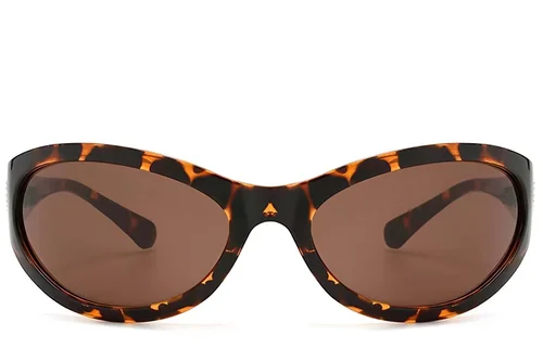 Schmetterlings-Sonnenbrille aus Kunststoff in Schildpattoptik #BS225-0139