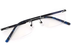 Invisible Black Titanium Glasses #BS2419-0003