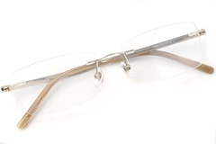 Invisible Golden Titanium Glasses #BS2419-0004