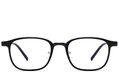 Rectangular Black Titanium Glasses #BS2419-0110