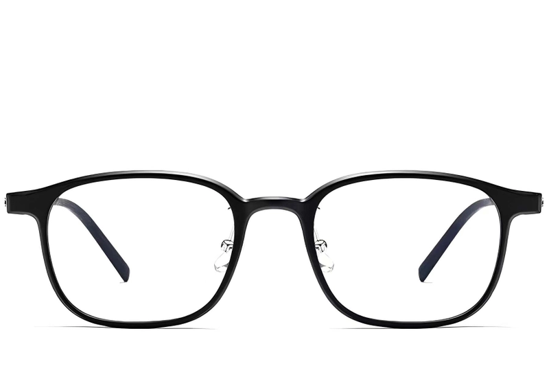 Rectangular Black Titanium Glasses #BS2419-0110
