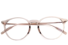 Oval Pink Titanium Glasses #BS2419-0146