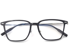 Rectangular Black Titanium Glasses #BS2419-0148