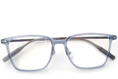 Rectangular Blue Titanium Glasses #BS2419-0149
