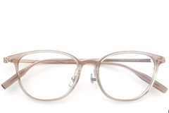 Oval Pink Titanium Glasses #BS2419-0159
