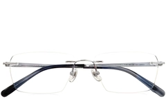 Lunettes invisibles en titane argenté #BS2419-0187