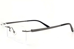 Onzichtbaar grijze titanium bril #BS2419-0189