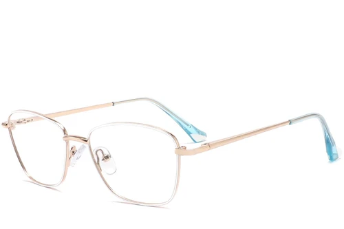 Butterfly White Metal Glasses #BS2425-0004