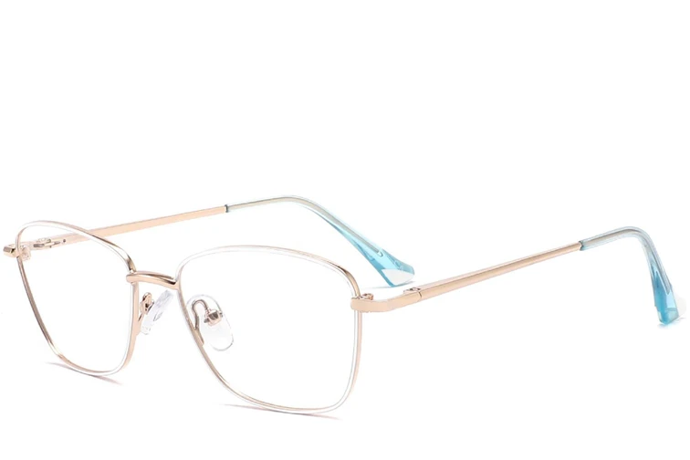 Butterfly White Metal Glasses #BS2425-0004