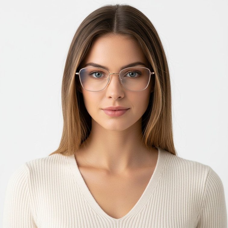 Butterfly Golden Metal Glasses #BS2425-0005