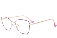 Butterfly Purple Metal Glasses #BS2425-0008