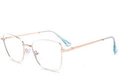 Butterfly White Metal Glasses #BS2425-0010