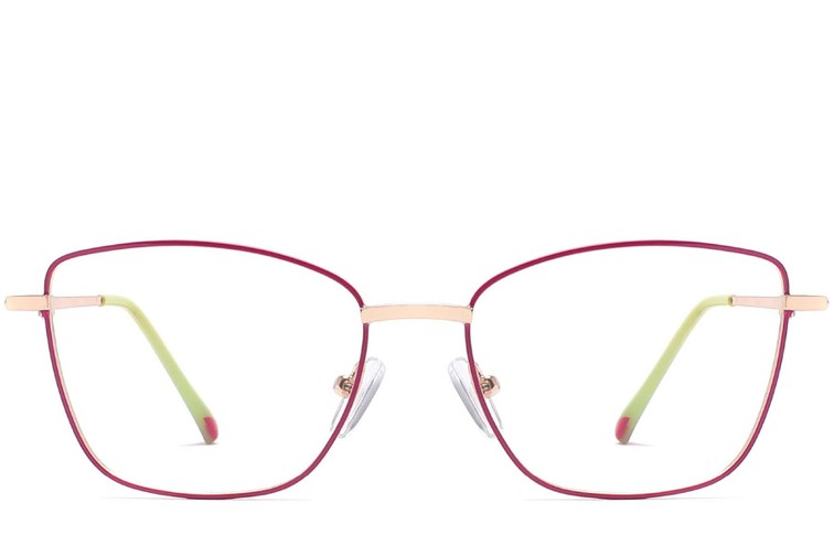 Butterfly Green Metal Glasses #BS2425-0015