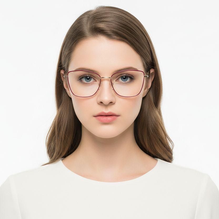 Butterfly Green Metal Glasses #BS2425-0015