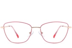 Butterfly Pink Metal Glasses #BS2425-0019