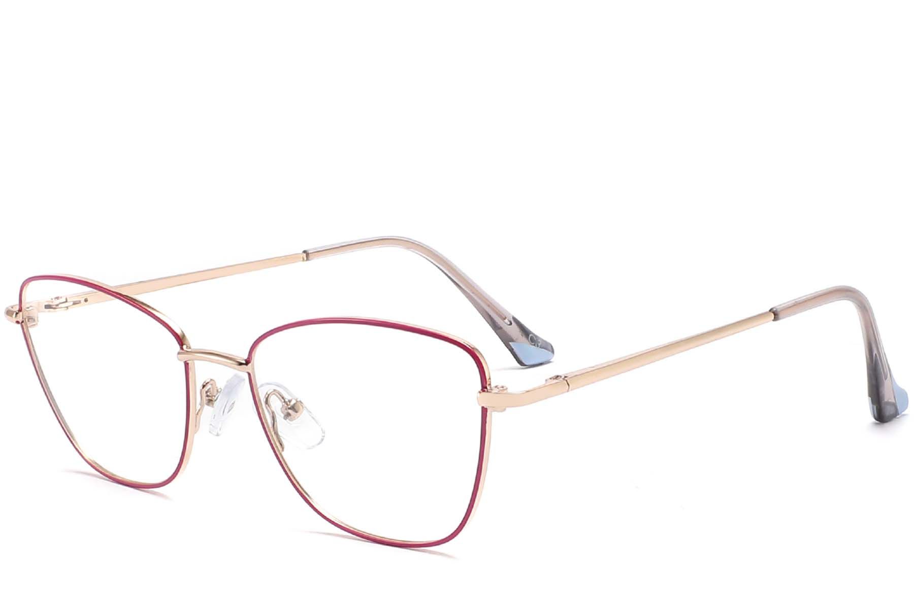 Butterfly Green Metal Glasses #BS2425-0021