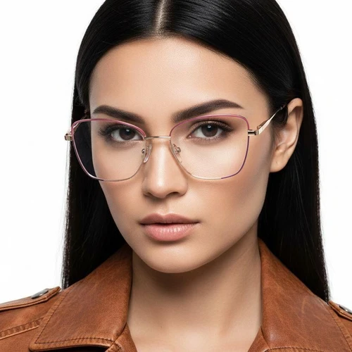 Butterfly Pink Metal Glasses #BS2425-0029