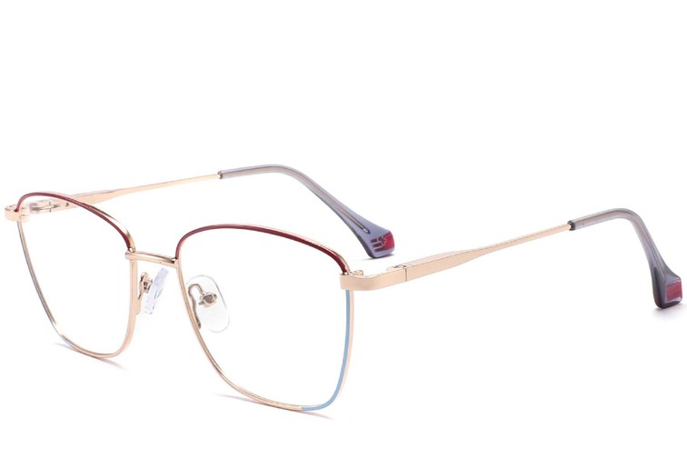 Butterfly Purple Metal Glasses #BS2425-0031