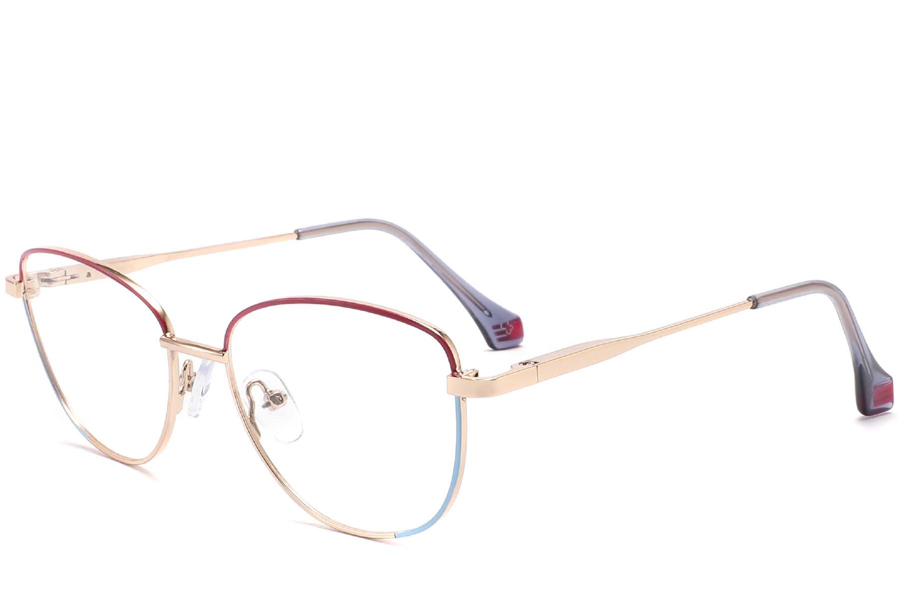 Butterfly Purple Metal Glasses #BS2425-0034