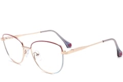 Butterfly Purple Metal Glasses #BS2425-0034