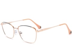 Butterfly Orange Metal Glasses #BS2425-0047