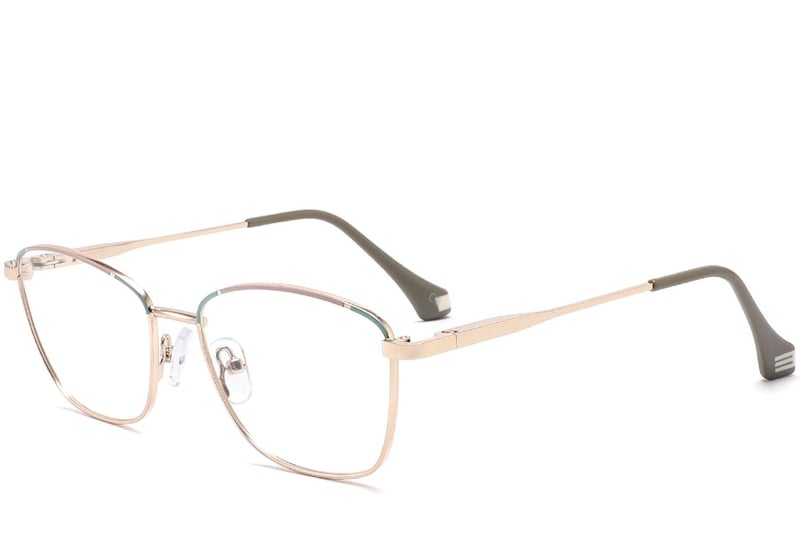 Butterfly Green Metal Glasses #BS2425-0048