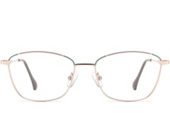 Butterfly Green Metal Glasses #BS2425-0048