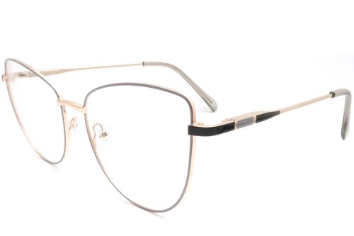 Lunettes papillon en métal noir #BS2425-0054