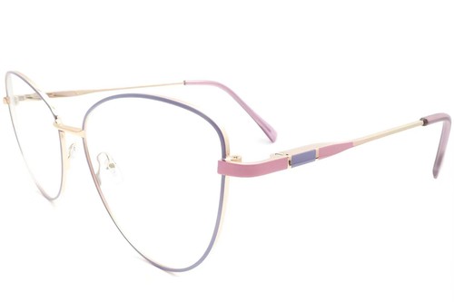 Butterfly Purple Metal Glasses #BS2425-0055