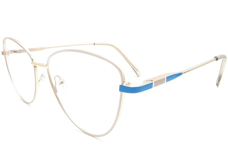 Butterfly Golden Metal Glasses #BS2425-0057