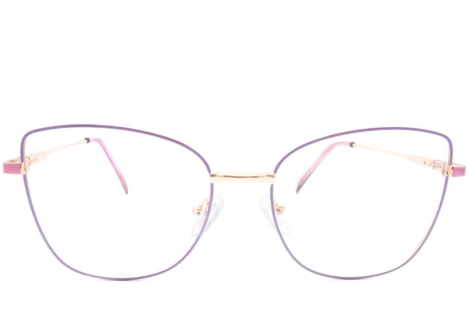 Schmetterling Lila Metallbrille #BS2425-0065