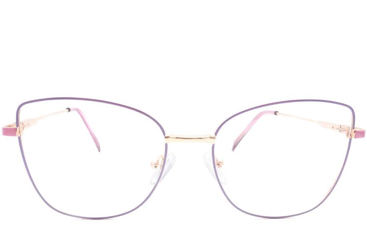 Butterfly Purple Metal Glasses #BS2425-0065