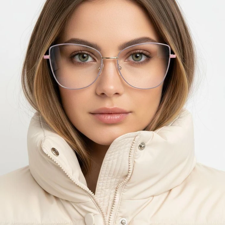 Butterfly Purple Metal Glasses #BS2425-0065