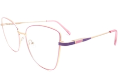 Butterfly Pink Metal Glasses #BS2425-0066