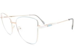 Butterfly Blue Metal Glasses #BS2425-0068