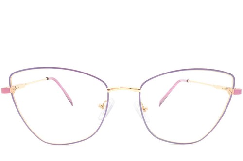 Butterfly Purple Metal Glasses #BS2425-0071
