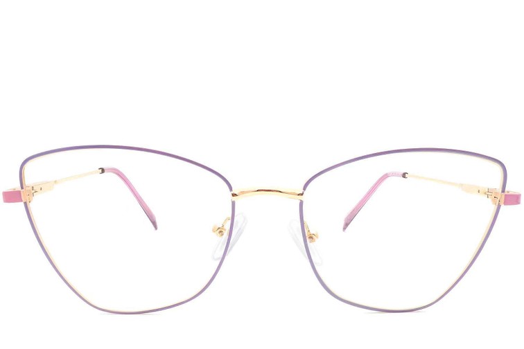 Butterfly Purple Metal Glasses #BS2425-0071