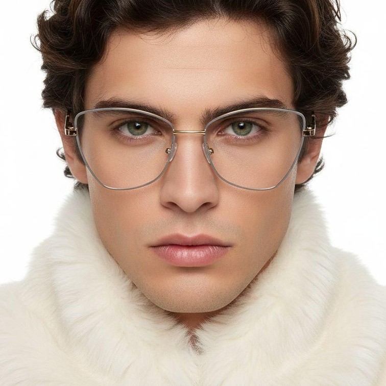 Butterfly Purple Metal Glasses #BS2425-0071