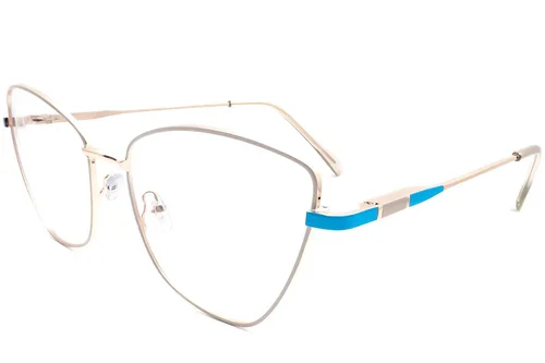 Lunettes papillon en métal doré #BS2425-0073