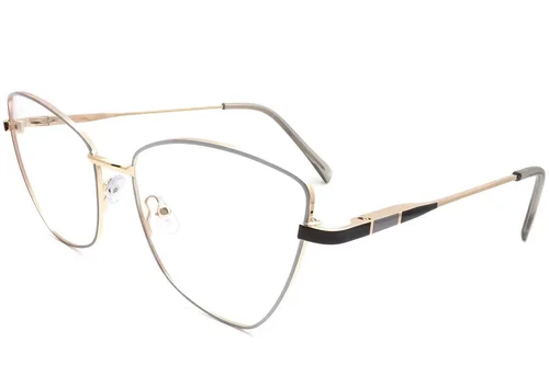 Lunettes papillon en métal noir #BS2425-0076