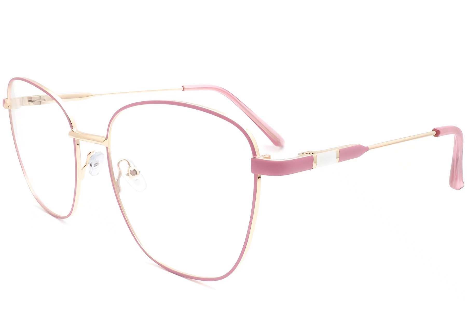 Butterfly Pink Metal Glasses #BS2425-0077