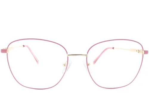 Lunettes papillon en métal rose #BS2425-0077