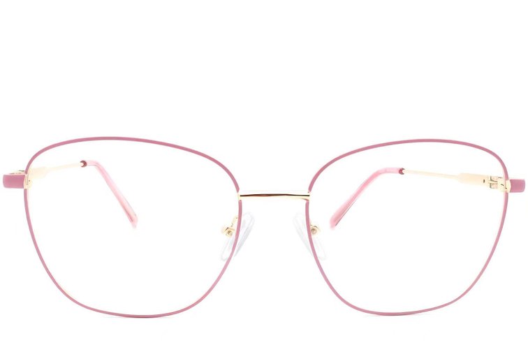 Gafas de metal rosa mariposa #BS2425-0077