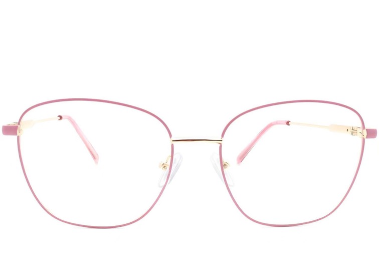 Butterfly Pink Metal Glasses #BS2425-0077
