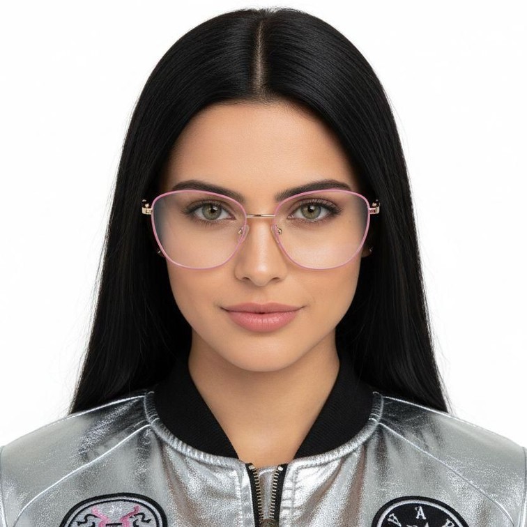 Butterfly Pink Metal Glasses #BS2425-0077
