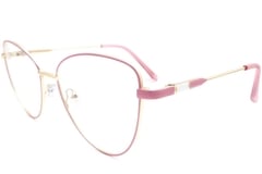 Butterfly Pink Metal Glasses #BS2425-0081